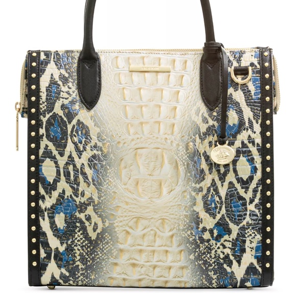 Brahmin Caroline Leather Satchel